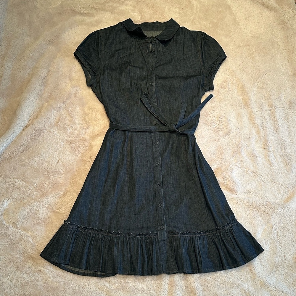 Calvin Klein Tie Waist Dress